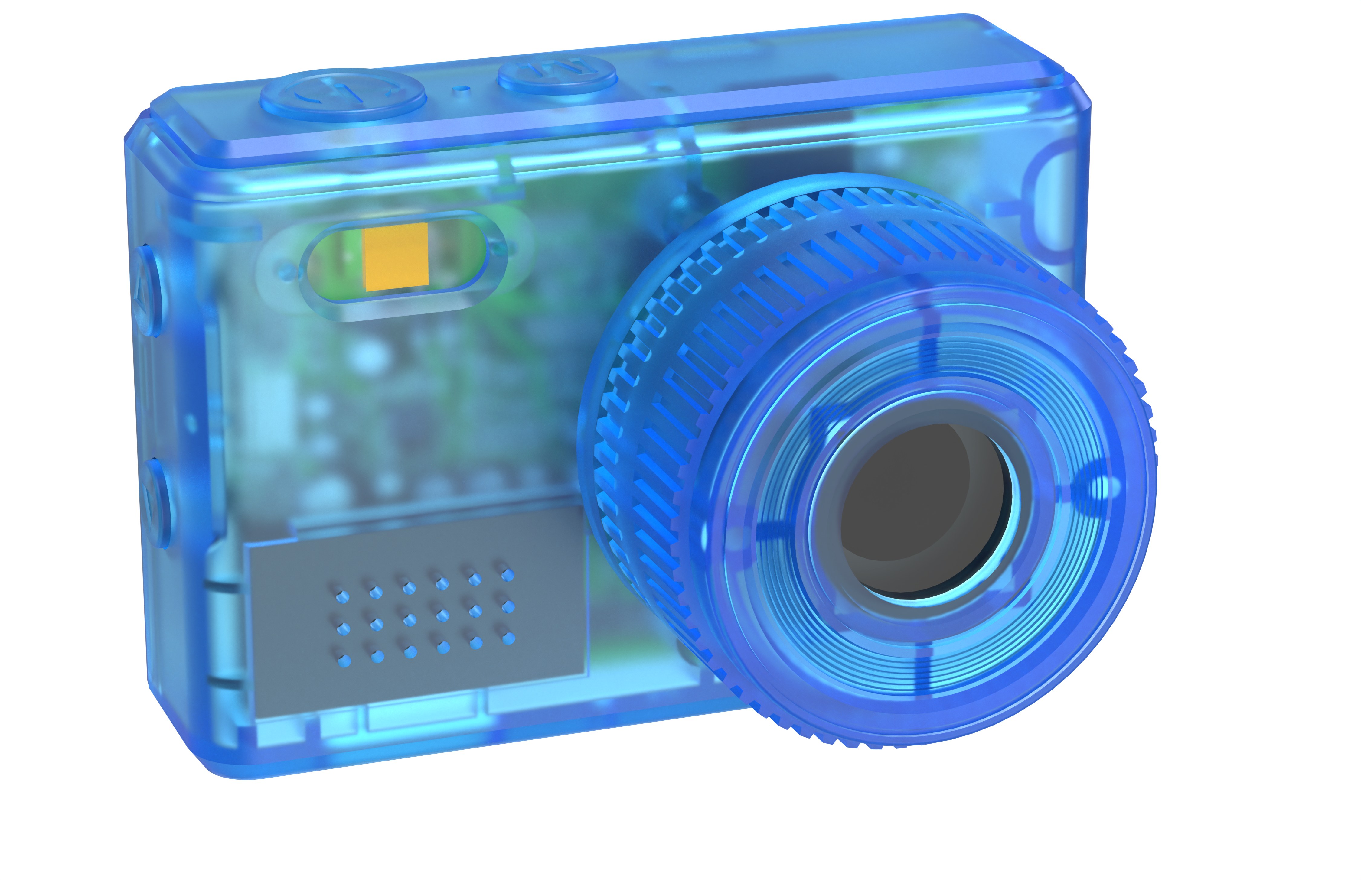 DC22T Transparent Mini Camera | 1080P Pocket Video Recorder | 0.96