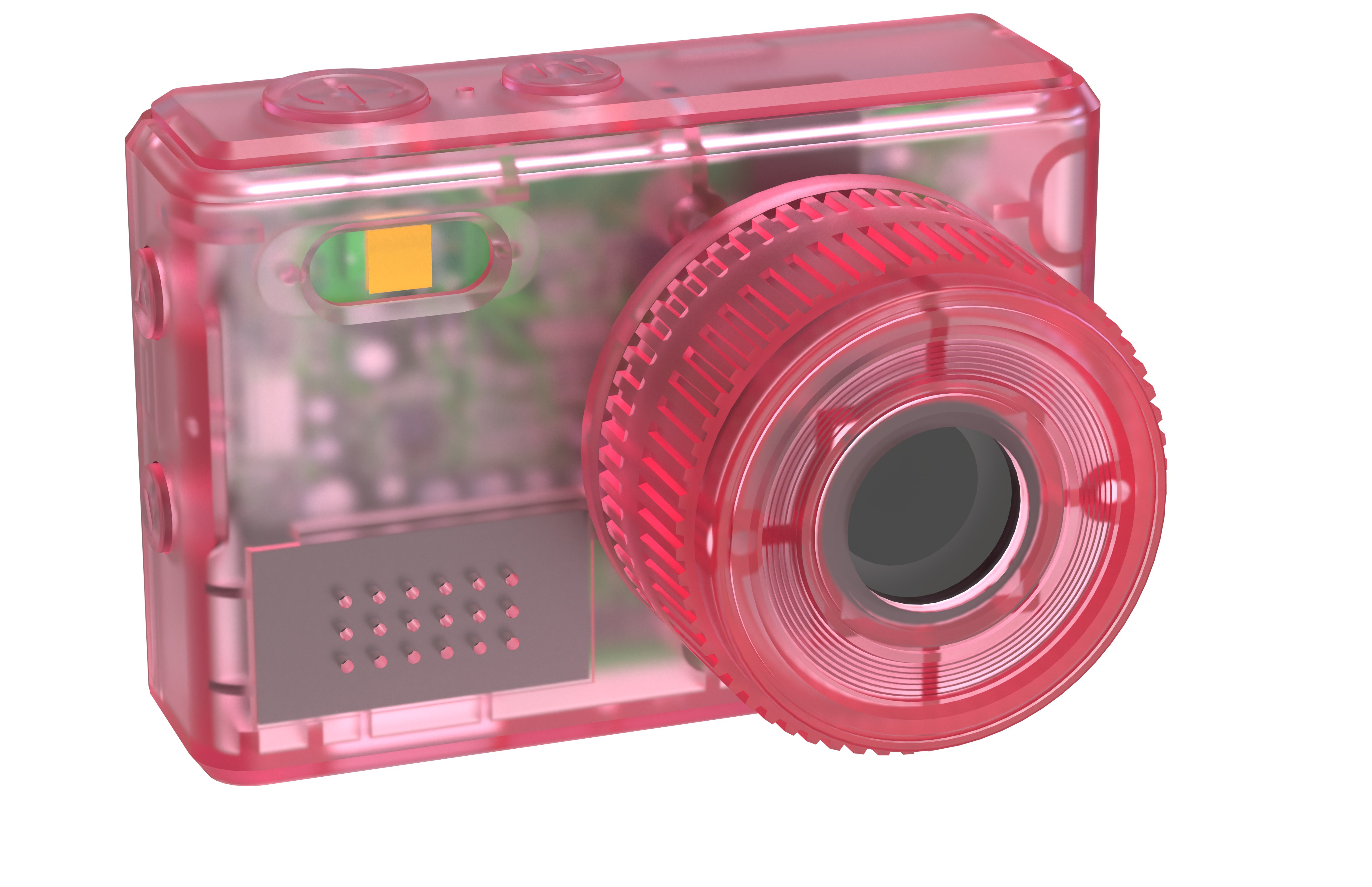 DC22T Transparent Mini Camera | 1080P Pocket Video Recorder | 0.96