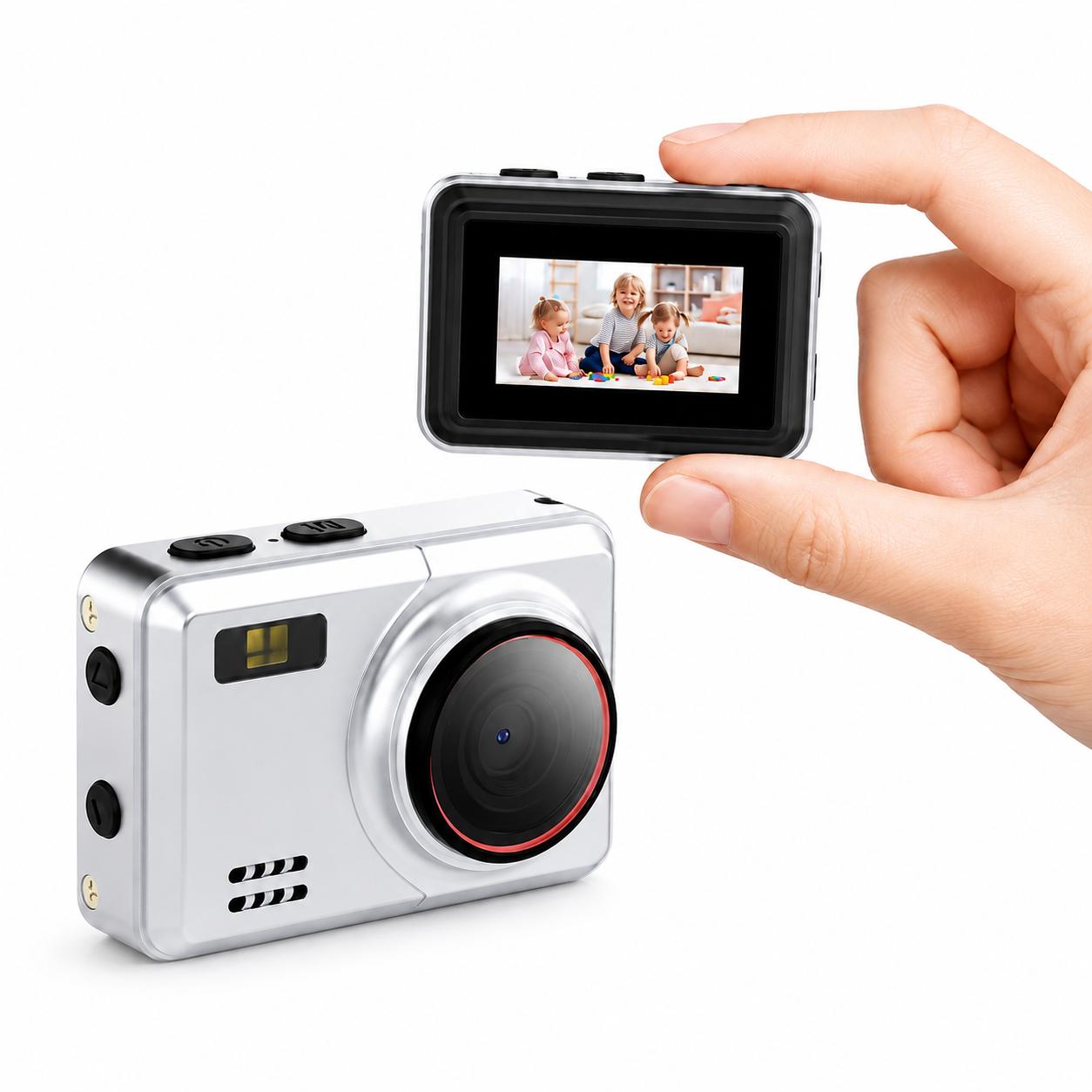 DC23M Metal Mini Camera - Premium Alloy Body 1080P Recorder