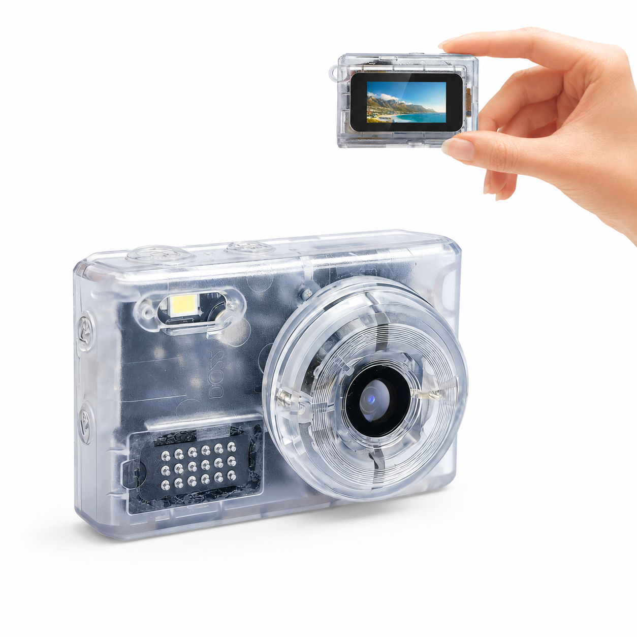 DC23T 1080P Mini Thumb Camera 18g Lightweight 0.96