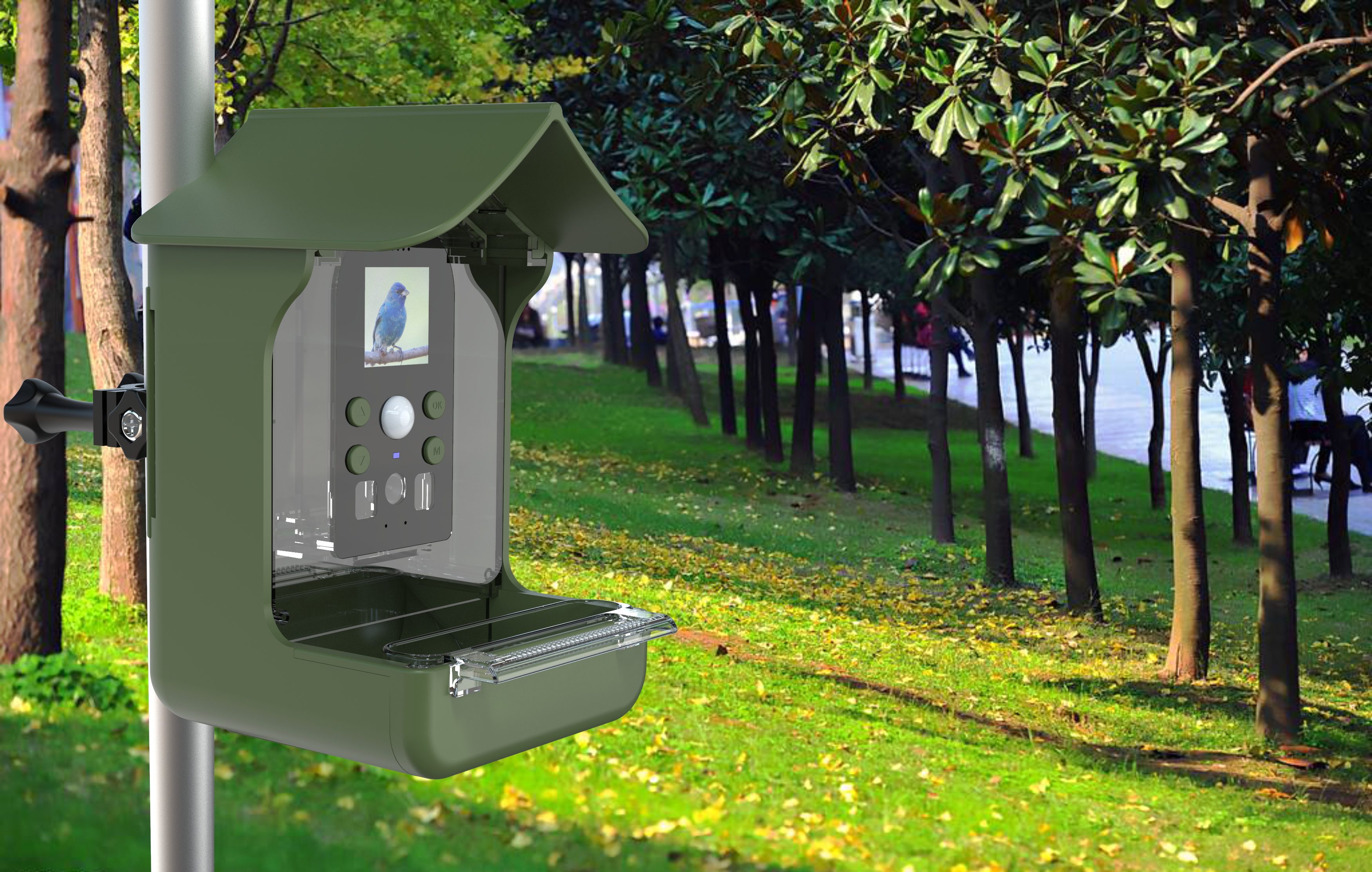 Smart Bird Feeder Camera BC01 with 1080P Video