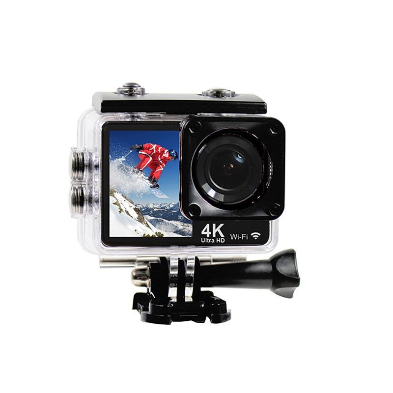 4K Dual Screen Action Camera D2 with EIS & WiFi - Detail 4