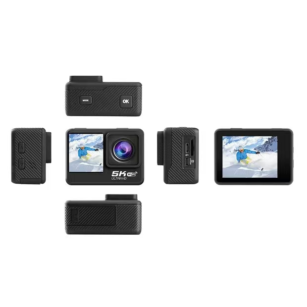 4K Dual Screen Action Camera D5 Waterproof 30M - Detail 8