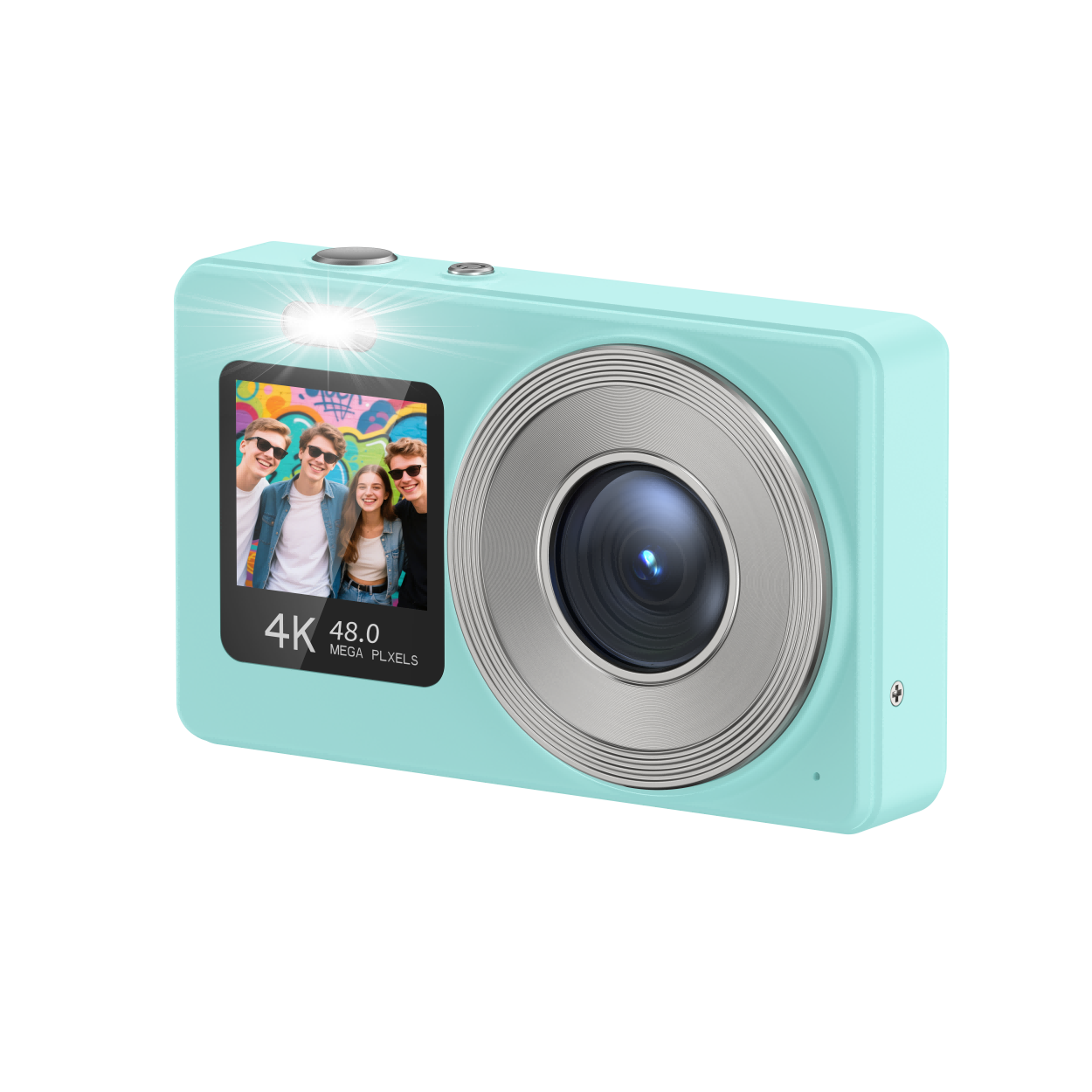 Dual Screen Kids Digital Camera DC08S 1080P with Autofocus & 18X Zoom - Detail 5