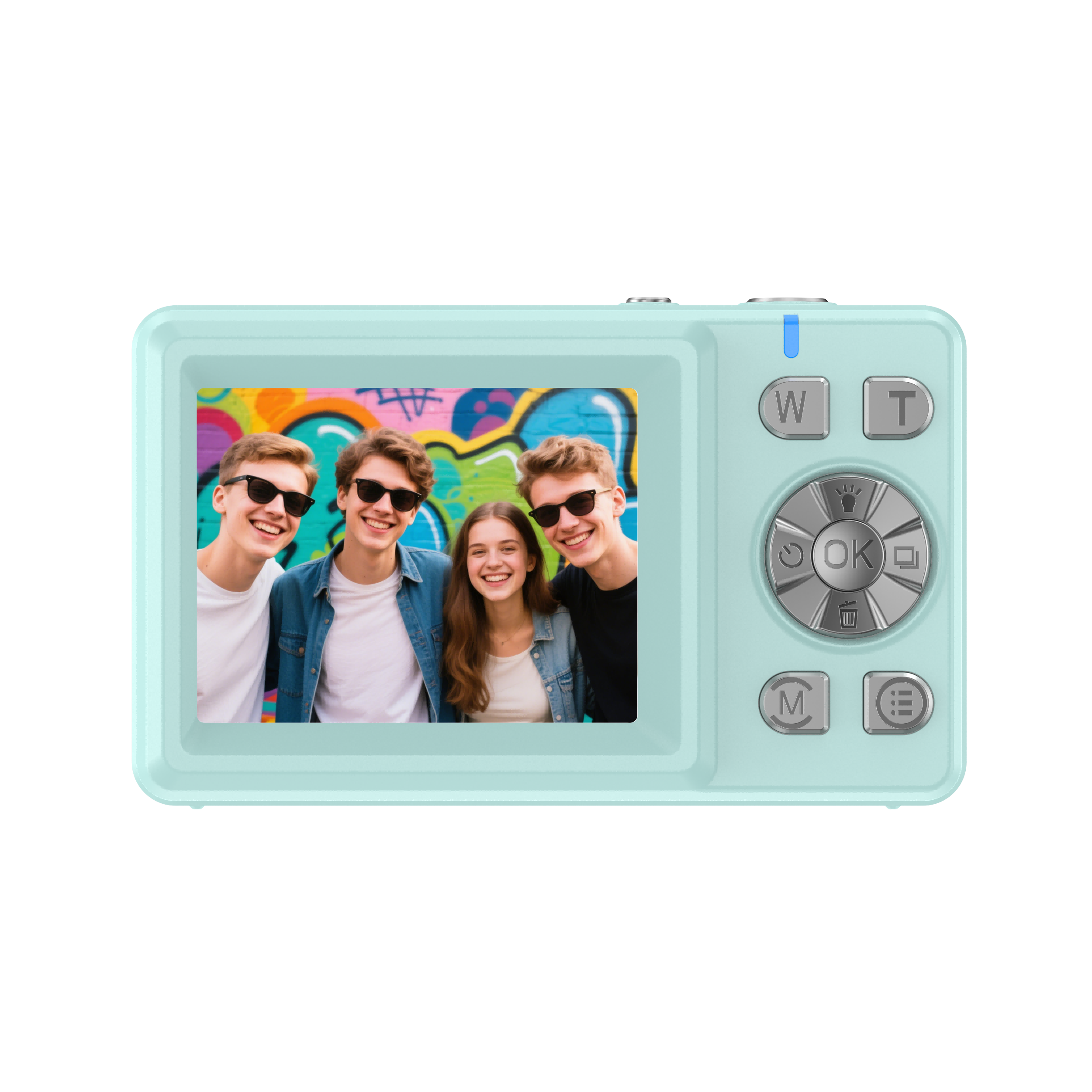 Dual Screen Kids Digital Camera DC08S 1080P with Autofocus & 18X Zoom - Detail 6