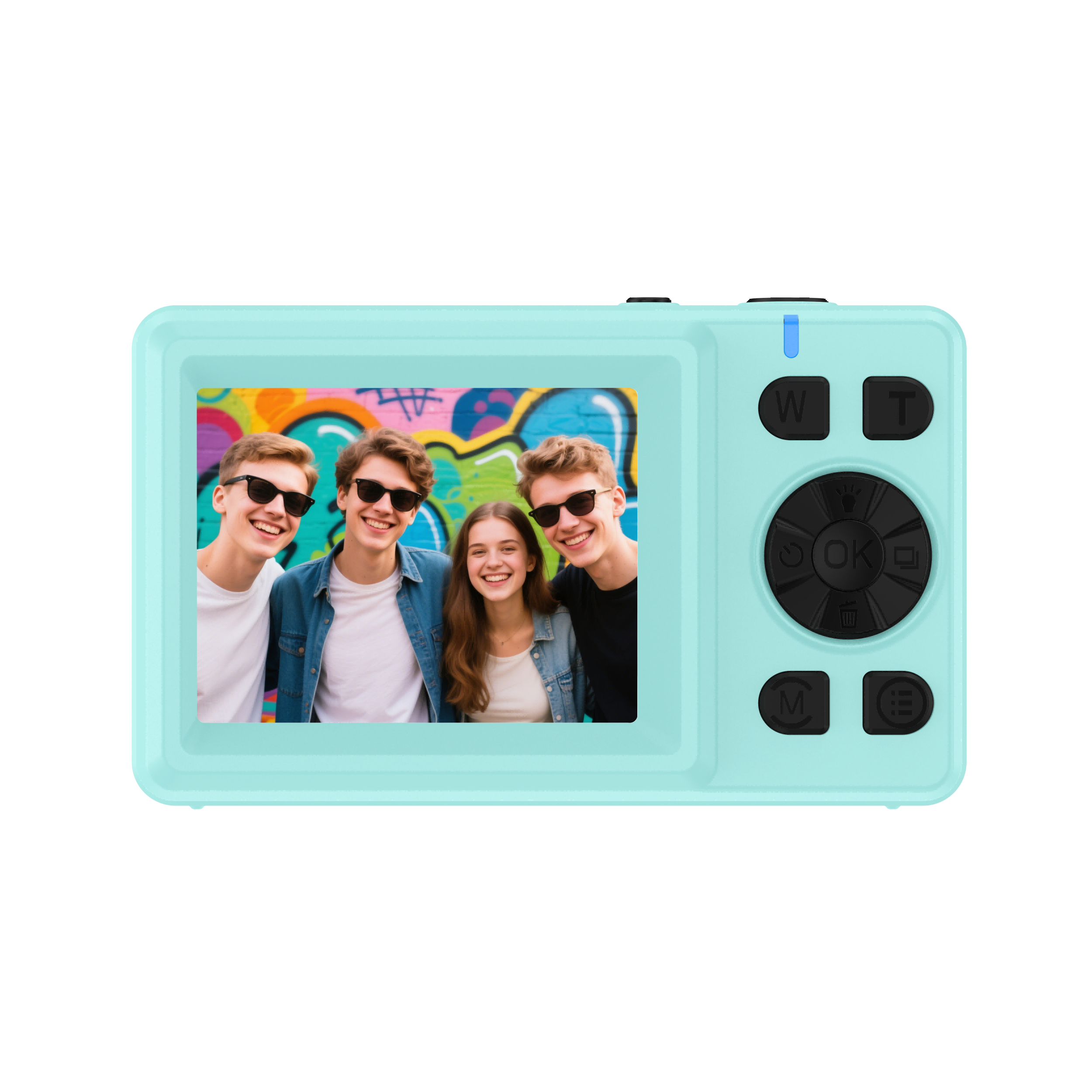 Dual Screen Kids Digital Camera DC08S 1080P with Autofocus & 18X Zoom - Detail 7