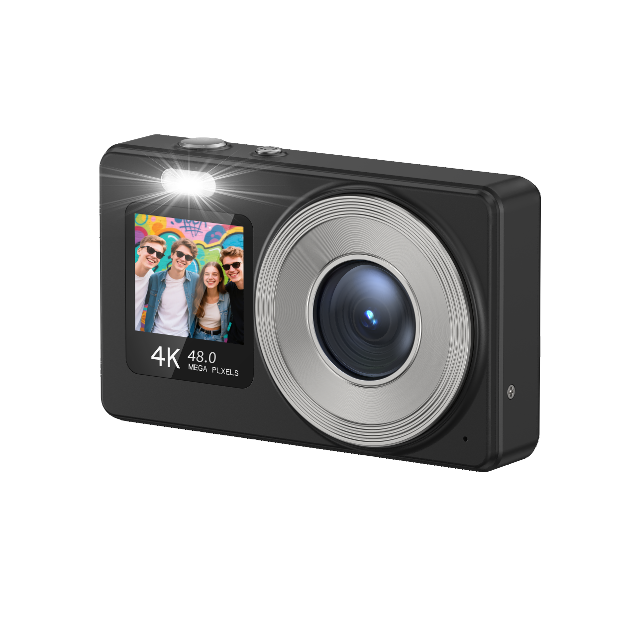 Dual Screen Kids Digital Camera DC08S 1080P with Autofocus & 18X Zoom - Detail 13