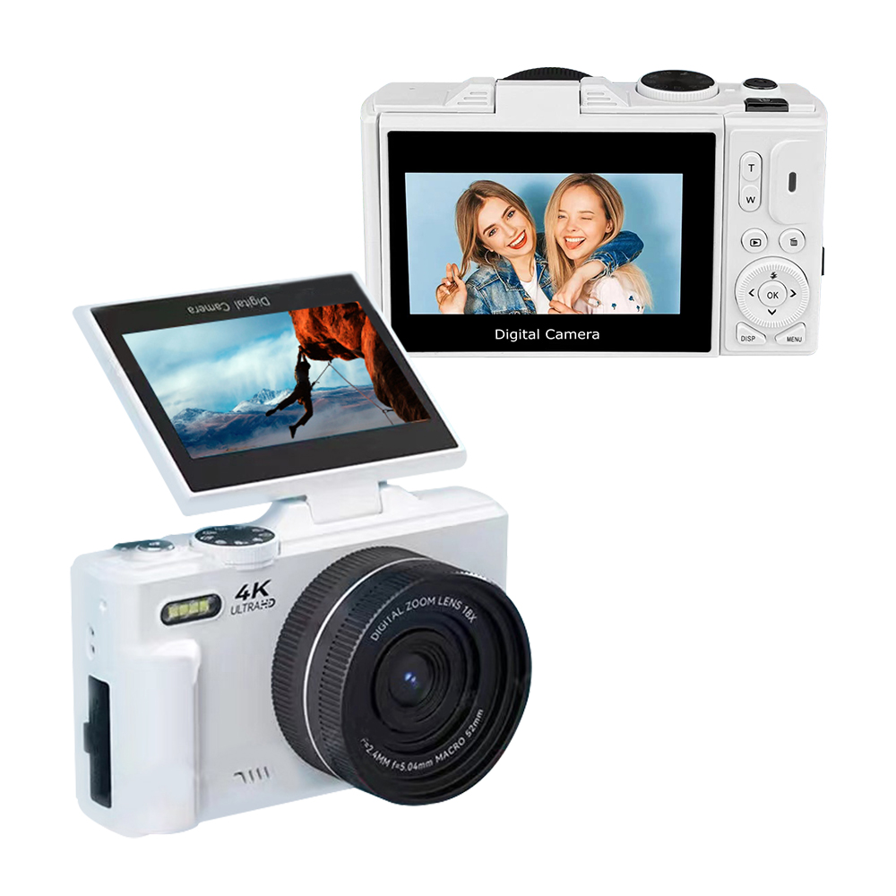 4K Digital Camera DC18 with Flip Screen & WiFi Connectivity - Detail 9