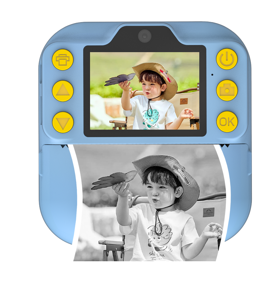 K9Pro Instant Print Camera for Kids MP3 Player Dual Lens 1080P Video - Detail 11