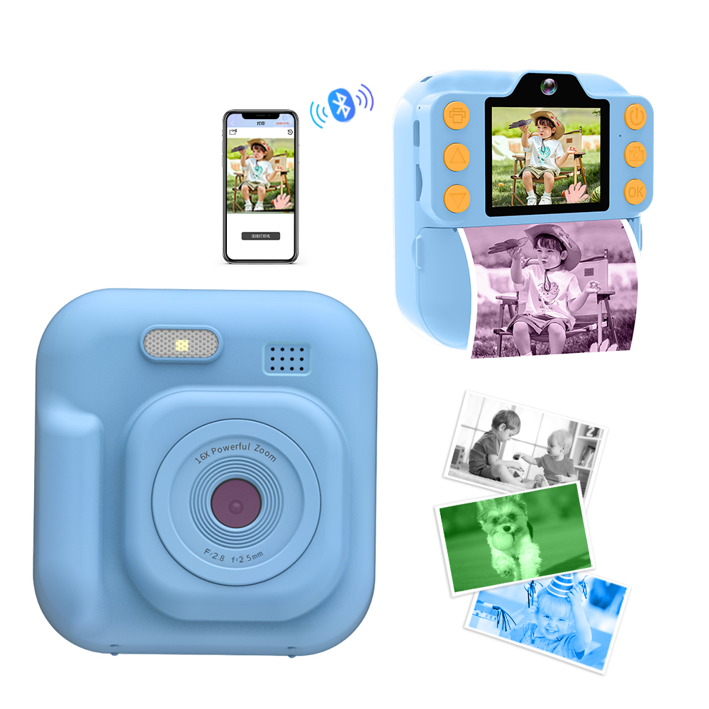 K9Pro Instant Print Camera for Kids MP3 Player Dual Lens 1080P Video - Detail 15
