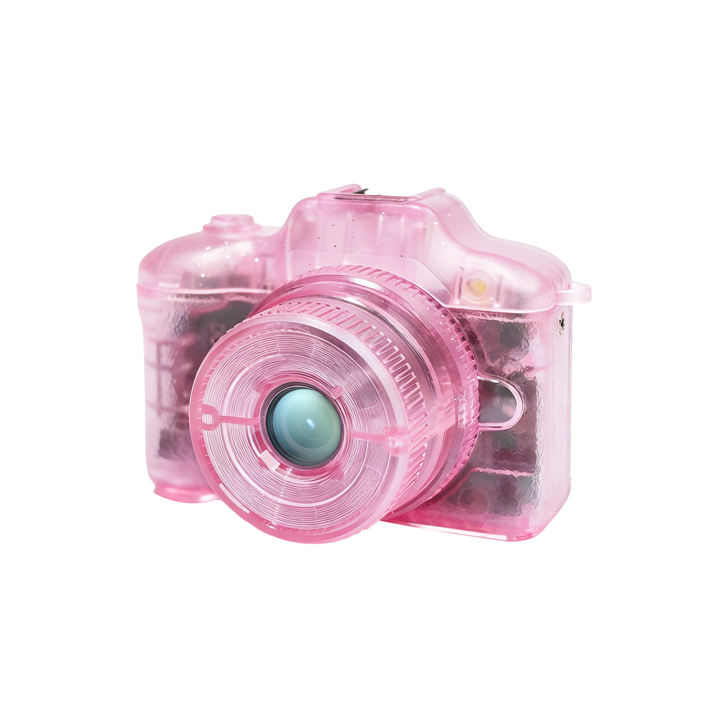  Sprite DC30T 1080P Retro Mini Keychain Camera Transparent Case with Optional PVC Doll - Detail 3